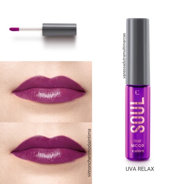 Soul Tint Mood Batom Uva Relax 5,5 ml - Eudora - Image 2