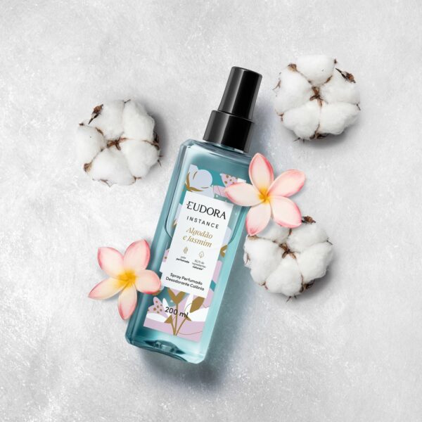 Instance Algodão e Jasmim Spray Perfumado 200ml - Eudora