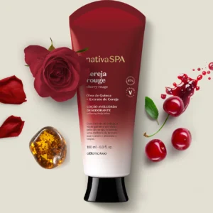 NativaSpa Cereja Rouge Hidratante Corporal 200ml- OBoticario