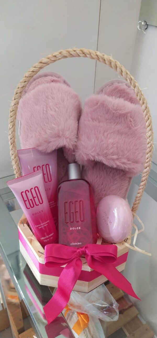 Presente Egeo Com Pantufa